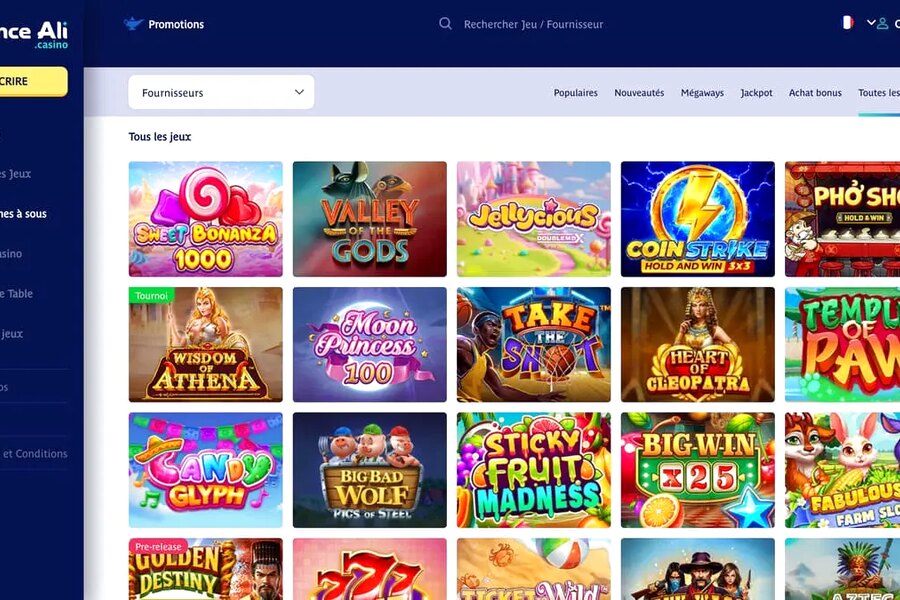 Prince Ali Casino - Connexion à votre Compte
