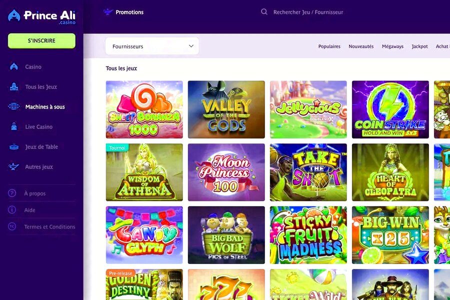 Prince Ali Casino - Découvrez notre App Mobile APK